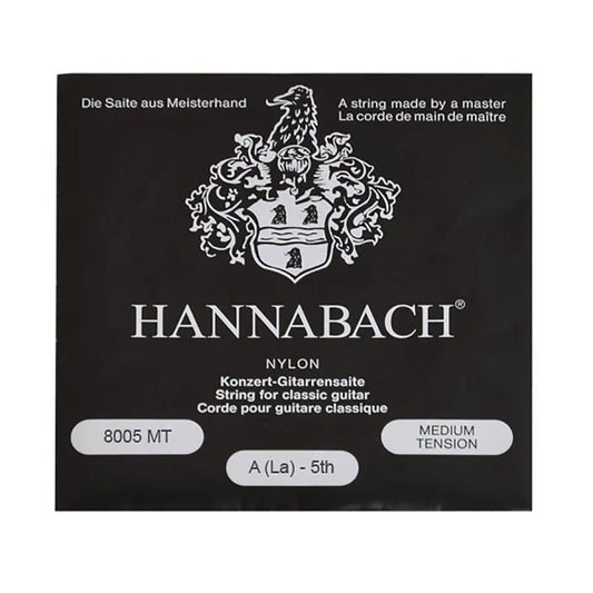 Hannabach 8005 Single Medium Silver 5th A String, Made in Germany