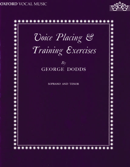 Voice Placing and Training Exercises for High Voice