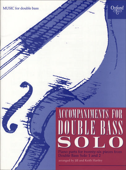 Double Bass Solo Accompaniments Sheet Music