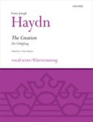 The Creation Vocal Score - Choral Sheet Music for Soloists, Chorus, and Orchestra with English and German Texts
