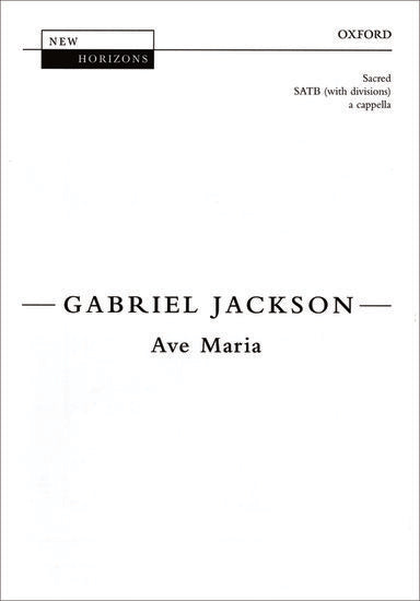 Ave Maria SATB Unaccompanied Choral Sheet Music