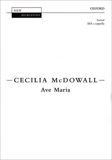 Ave Maria SSA Unaccompanied Choral Sheet Music