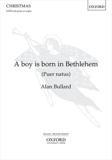 Boy Is Born Puer Natus SAB Piano or Organ Sheet Music
