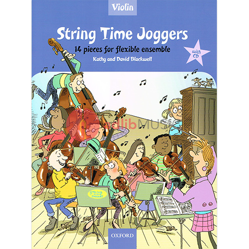 String Time Joggers - Violin Part/CD by Blackwell Oxford 9780193359130 — view 2