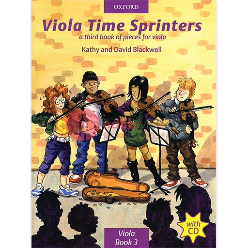 Viola Time Sprinters - Viola/CD by Blackwell Oxford 9780193360815 — view 2
