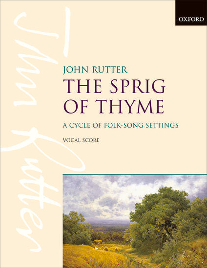 Sprig of Thyme Choral Sheet Music SATB/Piano