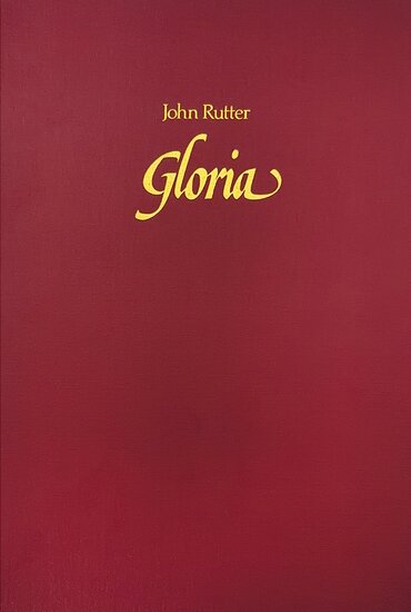 Gloria Full Score for SATB, Brass & Organ Choral Sheet Music