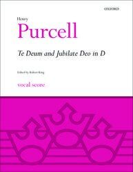 Te Deum and Jubilate Deo in D by Henry Purcell, Vocal Score, 40 Pages, Oxford University Press, for SSATB choir and orchestra — view 2