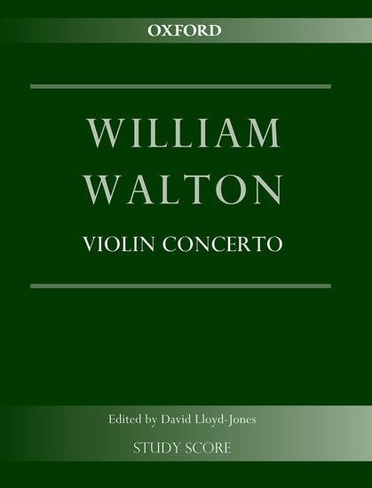 Walton Violin Concerto Study Score