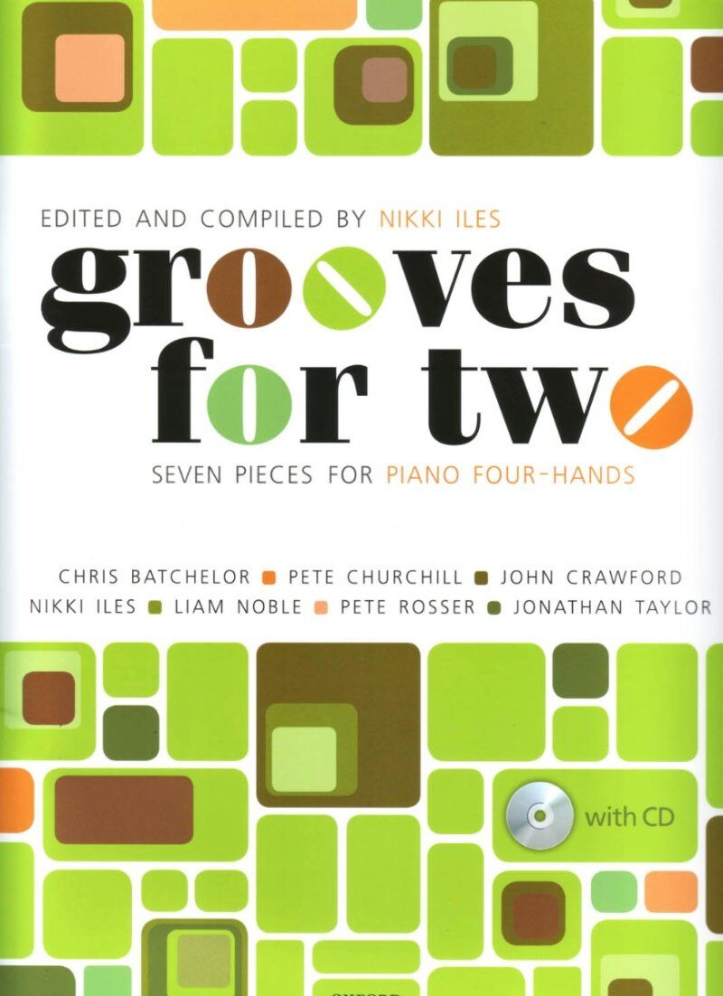 Grooves for Two Piano Duet Book with CD