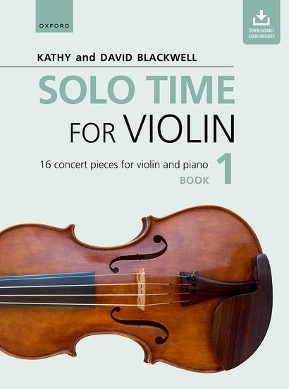 Solo Time Book 1 - Violin/OLA by Blackwell Oxford 9780193404793