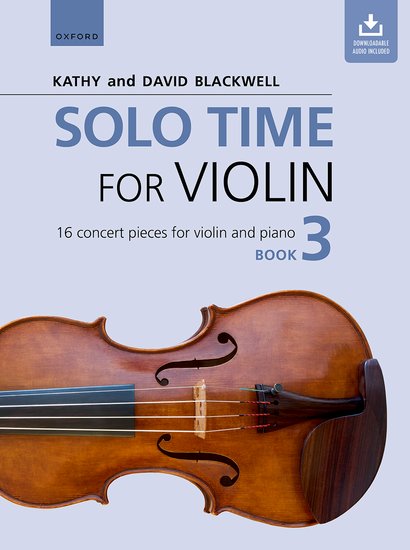 Solo Time for Violin Book 3 with CD