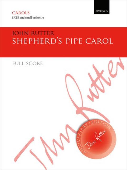 Shepherds Pipe Carol Orchestra Parts John Rutter Anniversary Edition