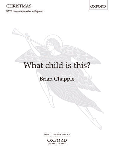 What Child is This SATB Choral Sheet Music for Piano