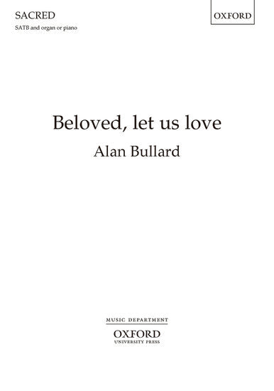 Beloved Let Us Love SATB with Organ Accompaniment Sheet Music