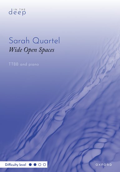 Wide Open Spaces TTBB Choral Sheet Music