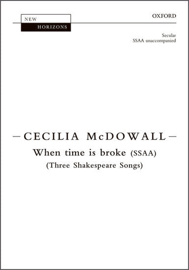 When Time is Broke SSAA Choral Sheet Music
