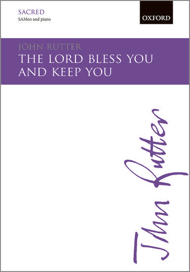 The Lord Bless You and Keep You SAB Choral Sheet Music