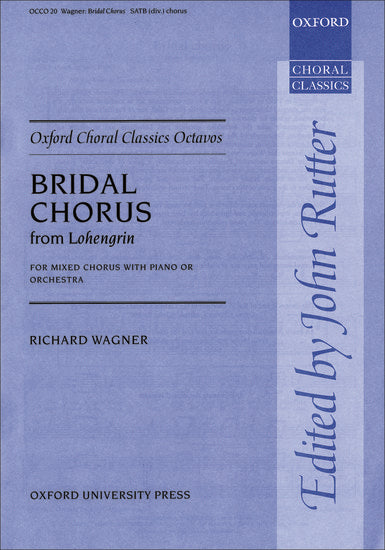 Bridal Chorus Lohengrin SATB Div/Pno Choral Sheet Music