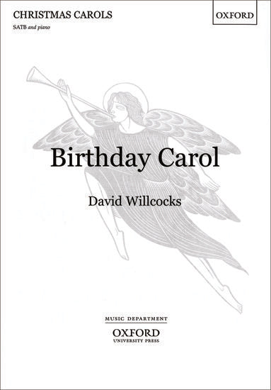 Birthday Carol SATB Piano Choral Sheet Music
