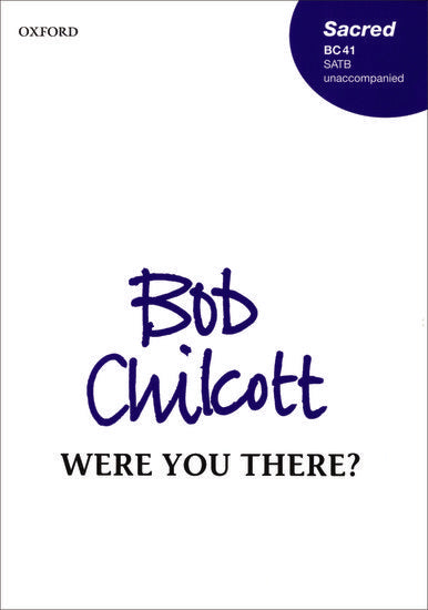Were You There SATB Unaccompanied Choral Sheet Music