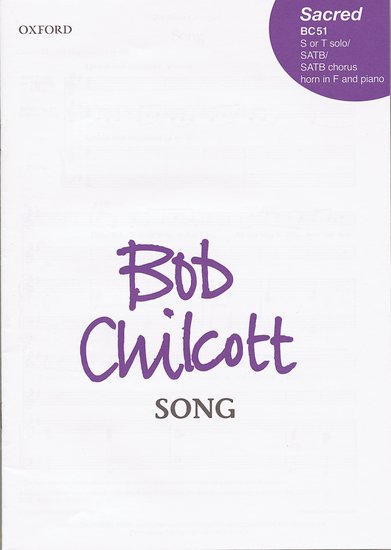 Song Sop or T Solo/SATB/Piano Choral Sheet Music