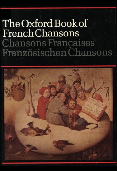 Oxford Book of French Chansons SATB Choral Sheet Music