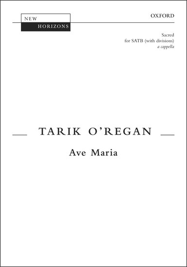 Ave Maria SATB Choral Sheet Music Unaccompanied