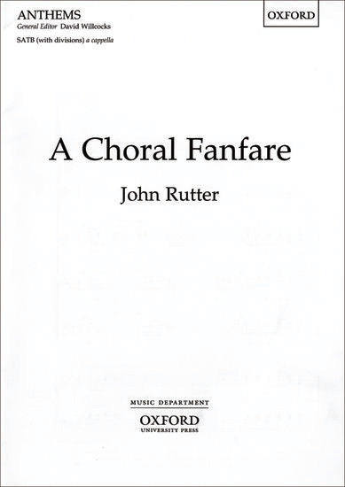 Choral Fanfare Psalm 81 SATB Sheet Music