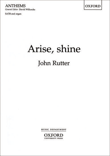 Arise Shine SATB/Organ Choral Sheet Music