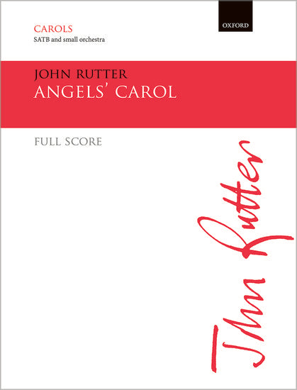 Angels Carols SATB and Orchestra Full Score