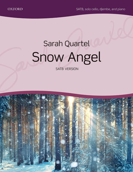 Snow Angel SATB Choral Sheet Music