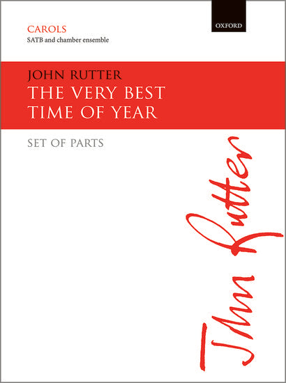 Very Best Time of Year SATB & Orchestra Parts