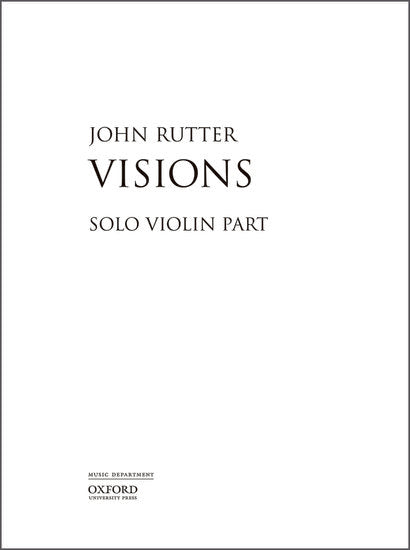 Visions Solo Violin Part - Choral Sheet Music
