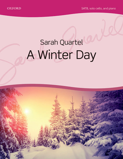 A Winter Day SATB Choral Sheet Music with Cello and Piano