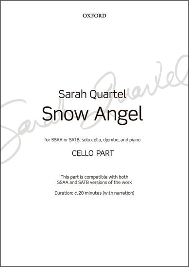 Snow Angel SATB Cello Part