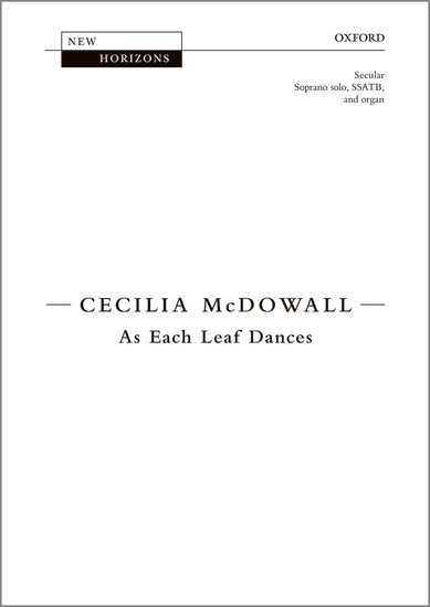 As Each Leaf Dances SSATB with Organ Accompaniment