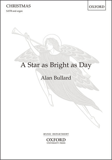 A Star As Bright as Day Choral Sheet Music for SATB and Piano