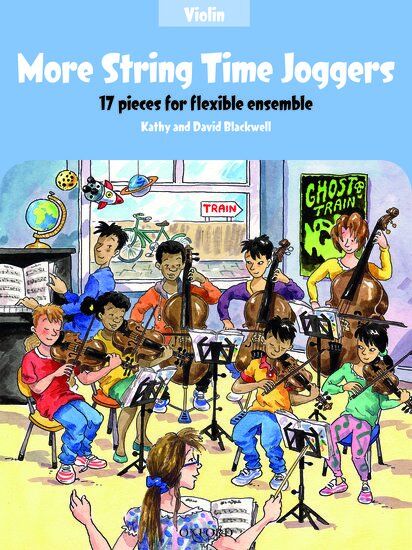 More String Time Joggers for Violin