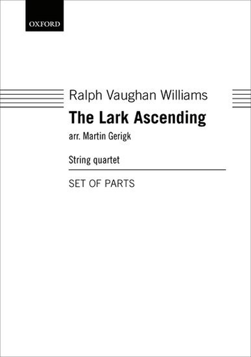 The Lark Ascending for String Quartet - Parts