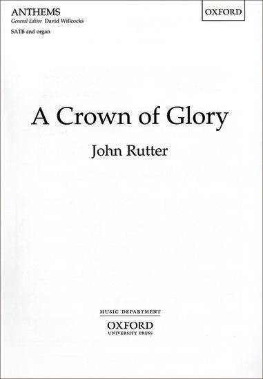 Crown of Glory SATB/Organ Choral Sheet Music