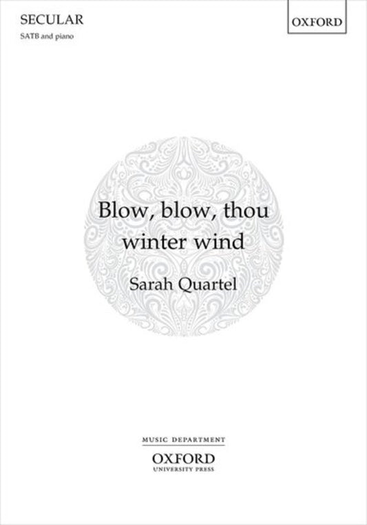 Blow Blow Thou Winter Wind Satb Octavo