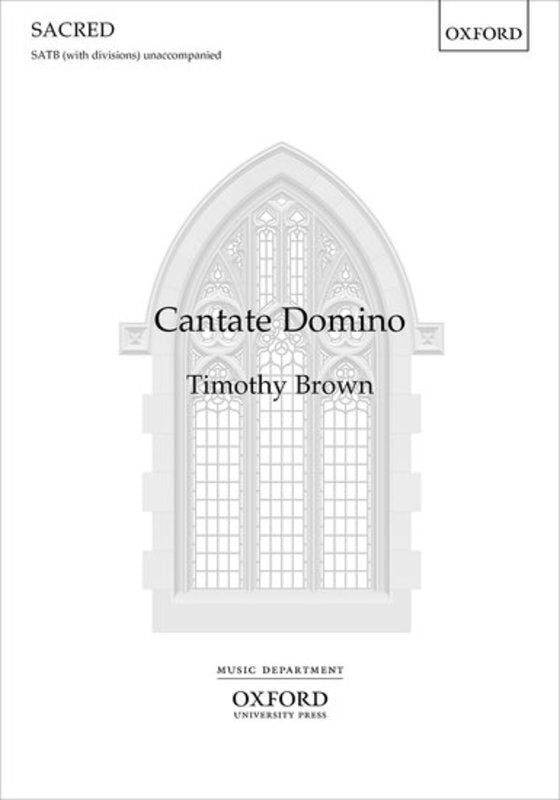 Cantate Domino Satb Divisi A Cappella Octavo