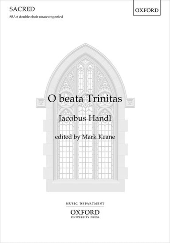 O Beata Trinitas Ssaa Double Choir A Cappella Octavo