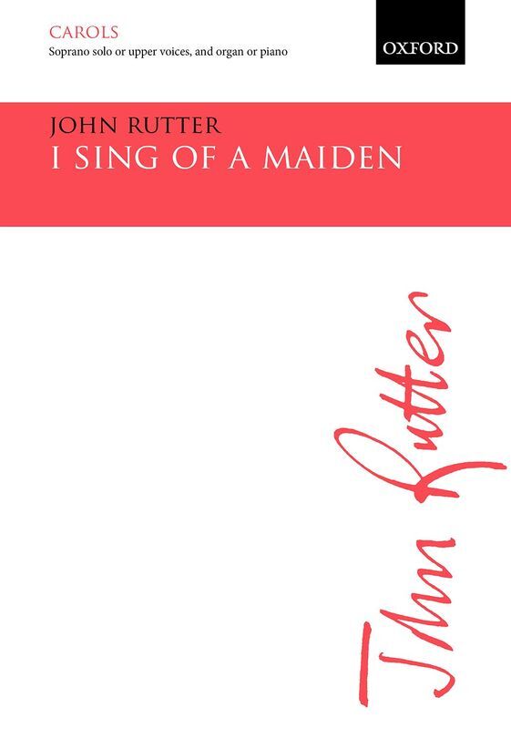 I Sing Of A Maiden Soprano Solo Or Ss Octavo