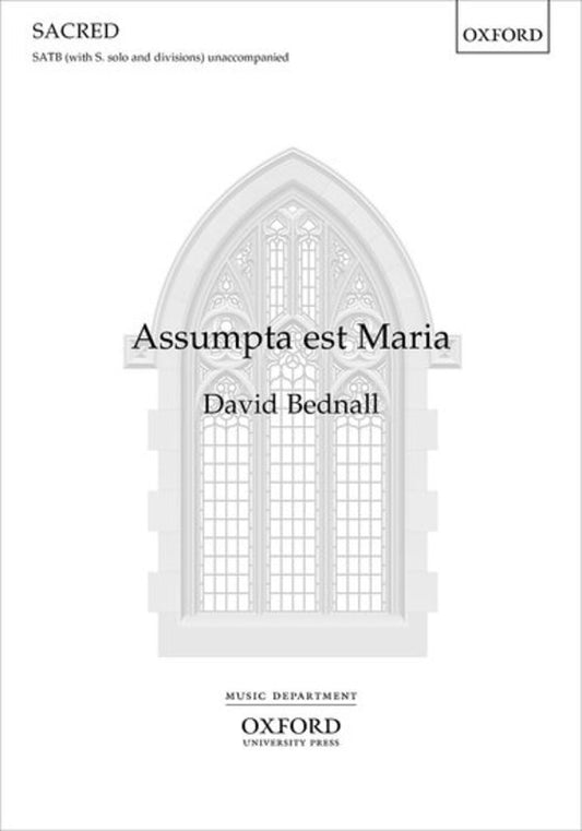 Assumpta Est Maria Satb Divisi A Cappella Octavo