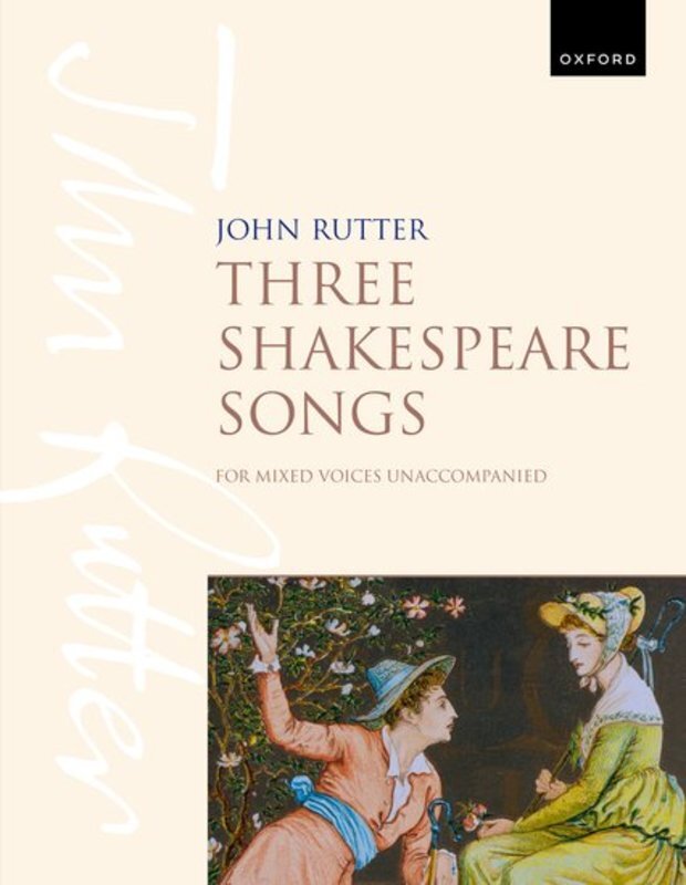 Three Shakespeare Songs Satbb A Cappella Softcover Book