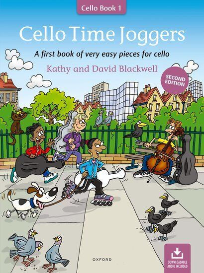 Cello Time Joggers Second Edition BK/OLA
