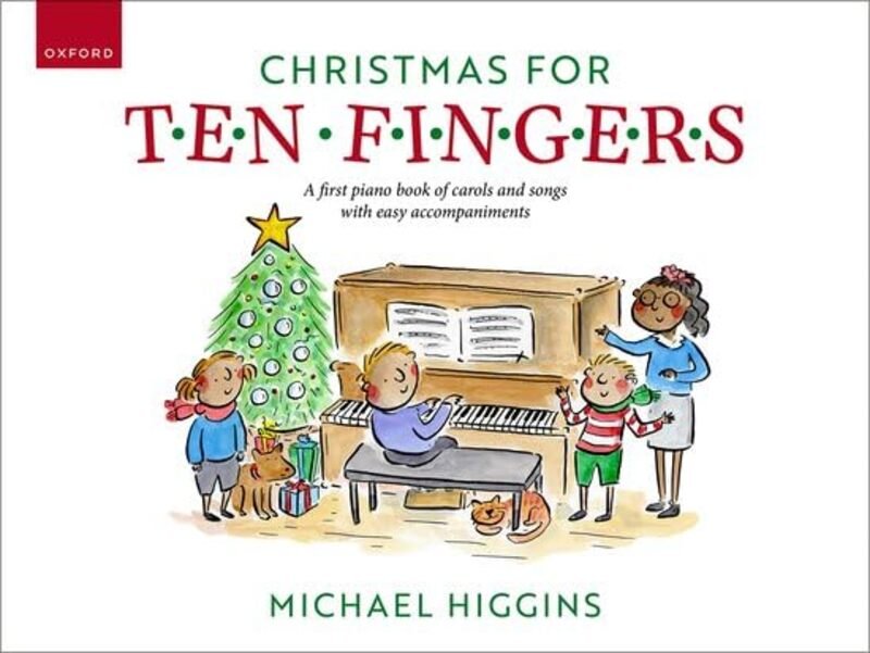 Christmas for Ten Fingers by Michael Higgins - Piano Book