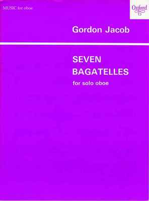 Seven Bagatelles for Solo Oboe Sheet Music